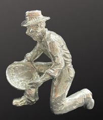 LARGE MINER PANNING