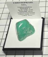 CHRYSOPRASE